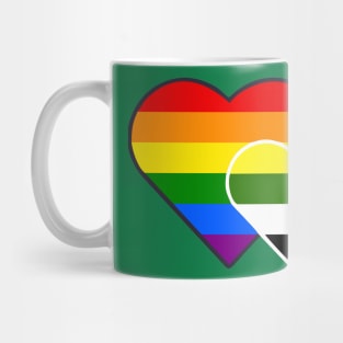 Skolisexual Double Heart Mug